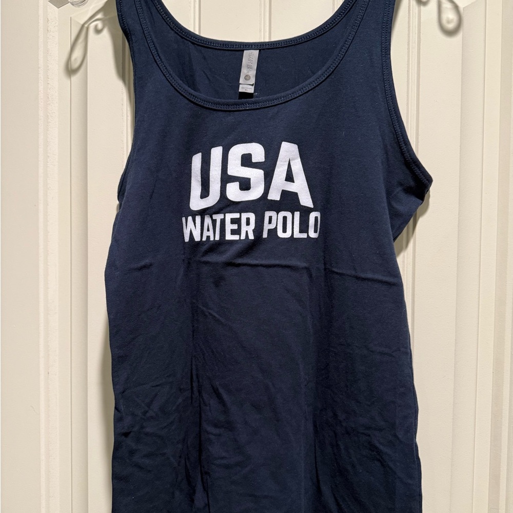 🆕 Women’s official USA Water Polo Navy Tank Top